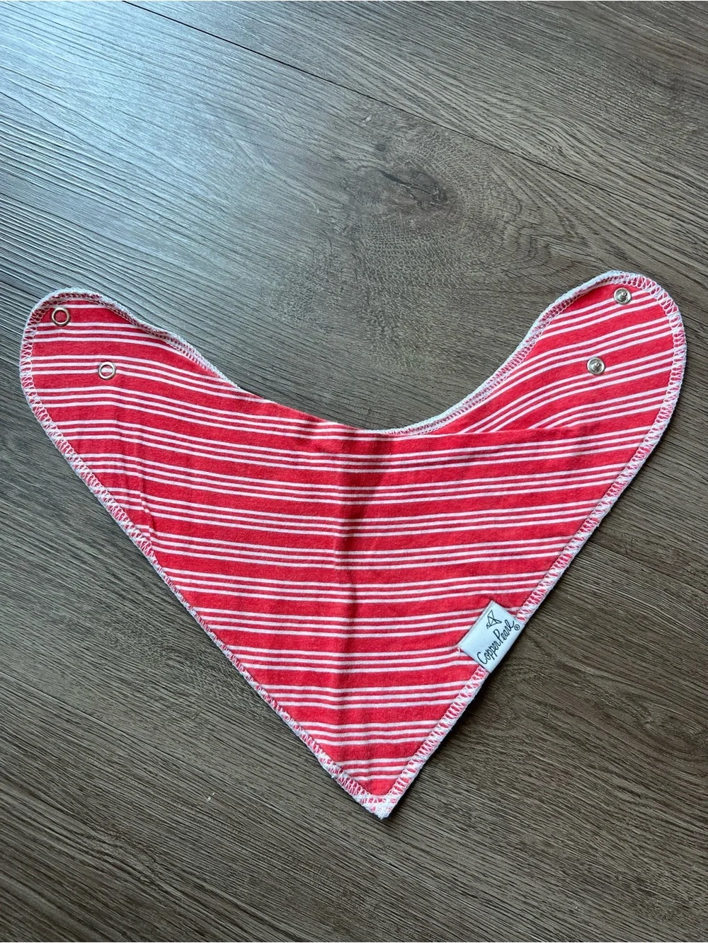 Copper Pearl Baby Bandana Bibs with Baseball Print (3 pack)